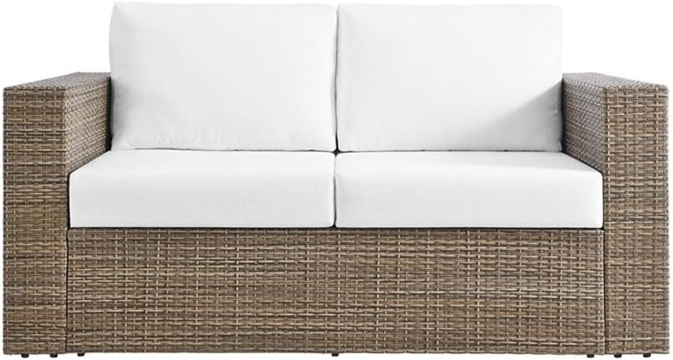 Synthetic Rattan Outdoor Patio Loveseat