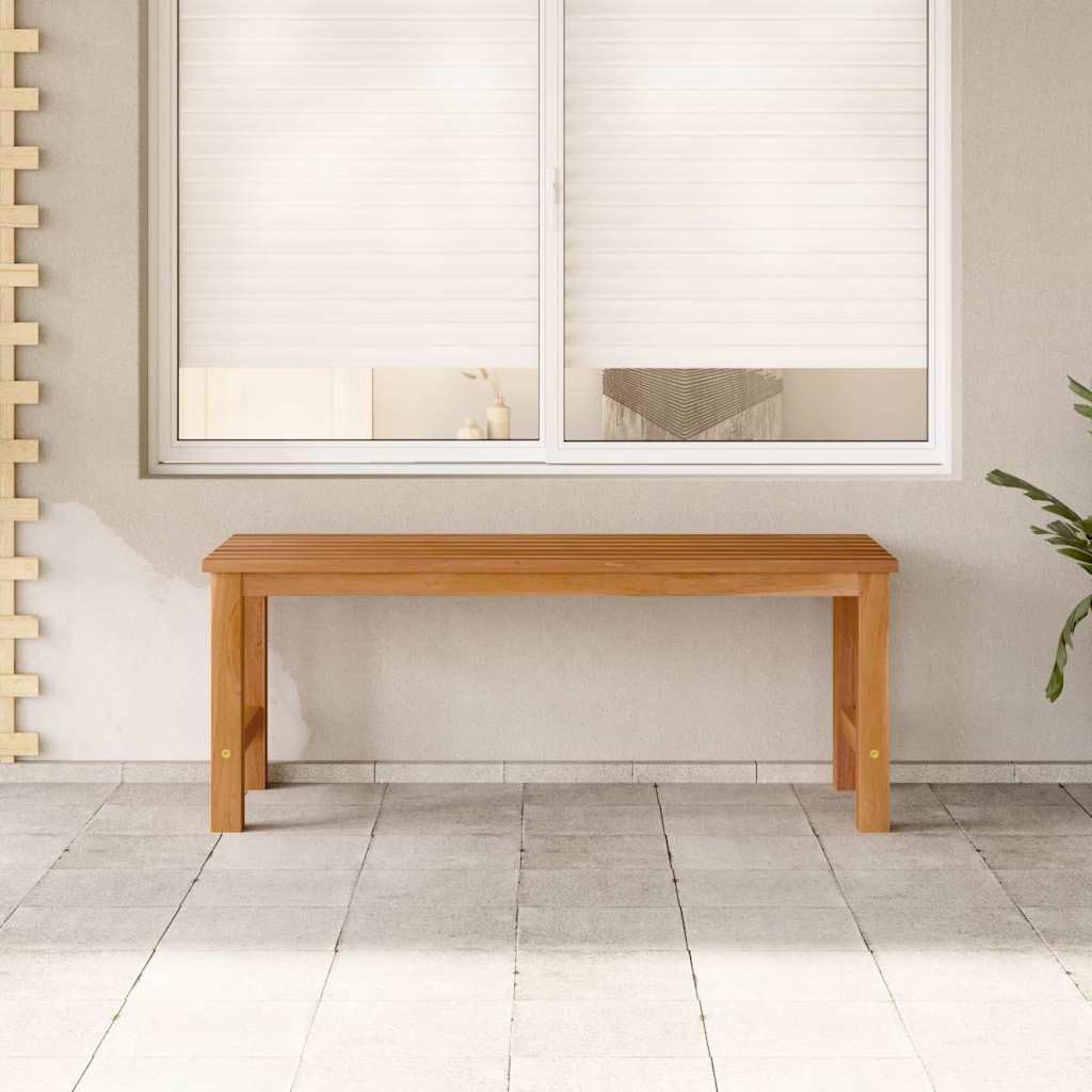 Solid Teak Weather‑Resistant Outdoor Garden Bench