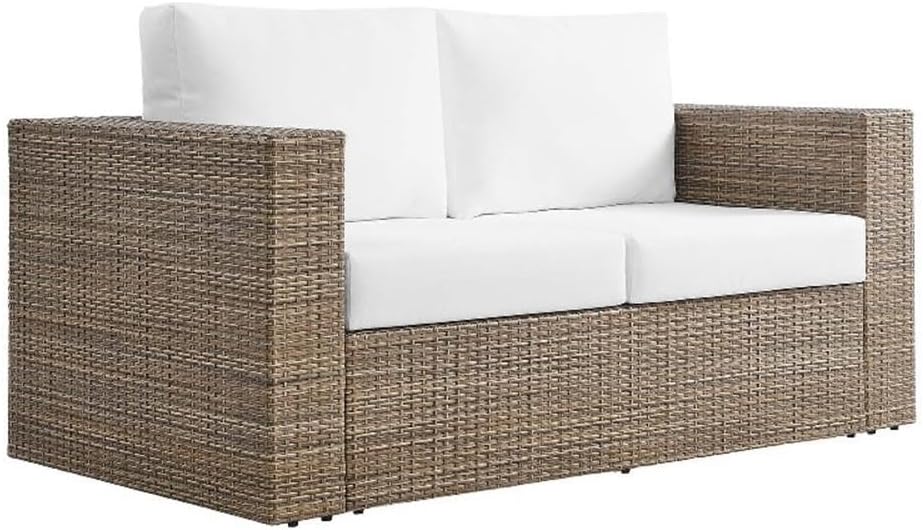 Synthetic Rattan Outdoor Patio Loveseat