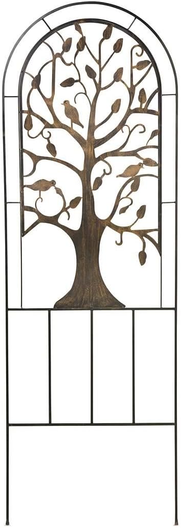Arched Metal Weather‑Resistant Garden Trellis