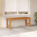 Solid Teak Weather‑Resistant Outdoor Garden Bench