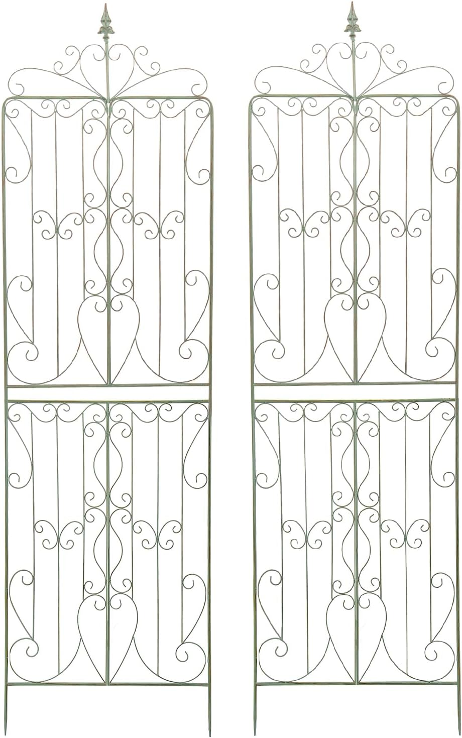 Rustic Large Tall Garden Plant Trellis