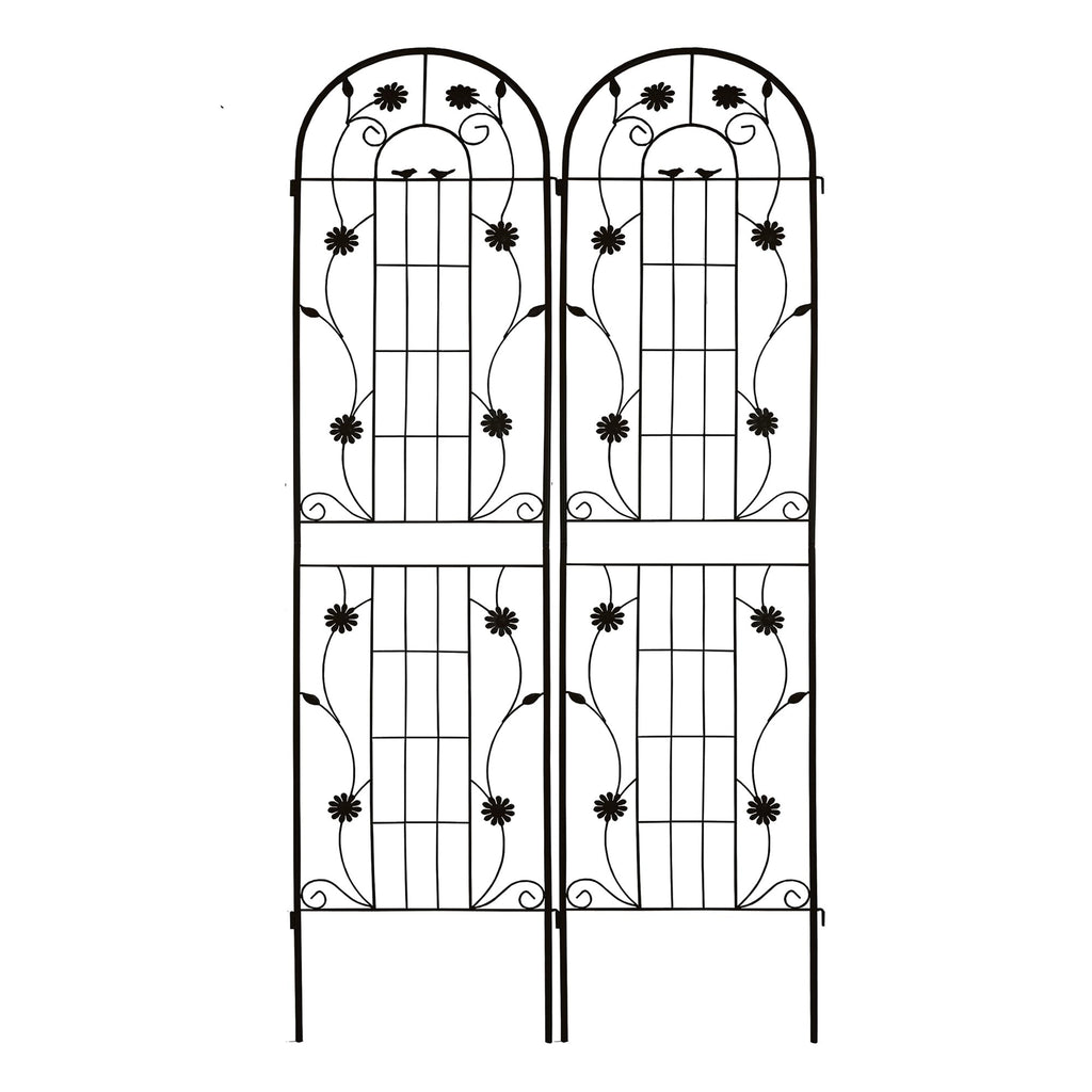Rustproof Metal Garden Plant Trellis Frame