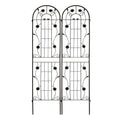 Rustproof Metal Garden Plant Trellis Frame