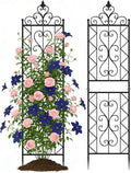 Metal Outdoor Climbing Plant Garden Trellis