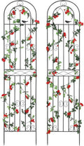 Metal Lattice Garden Climbing Plant Trellis