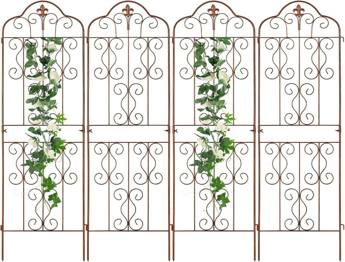 Rustproof Metal Outdoor Climbing Plant Trellis