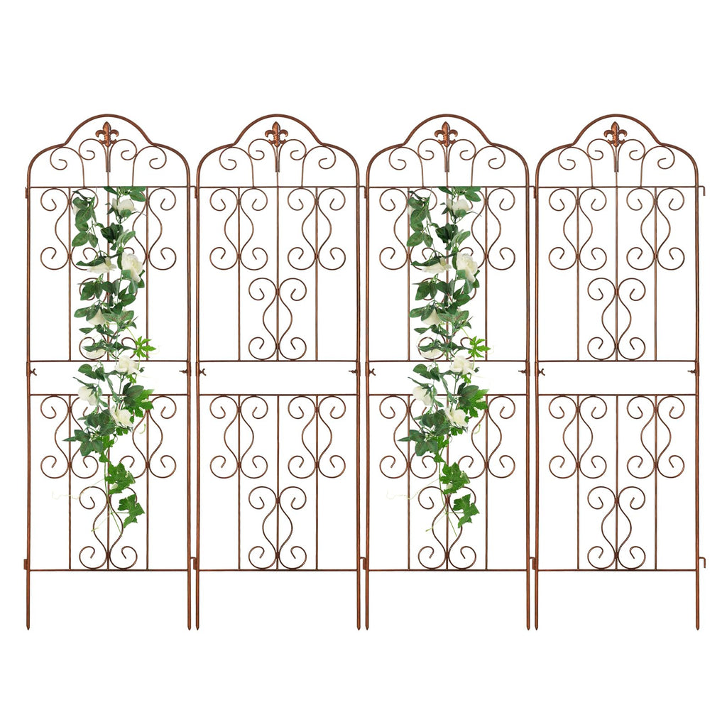 Rustproof Metal Outdoor Climbing Plant Trellis