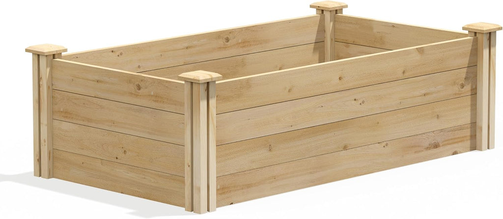 Premium Cedar Outdoor Raised Garden Bed