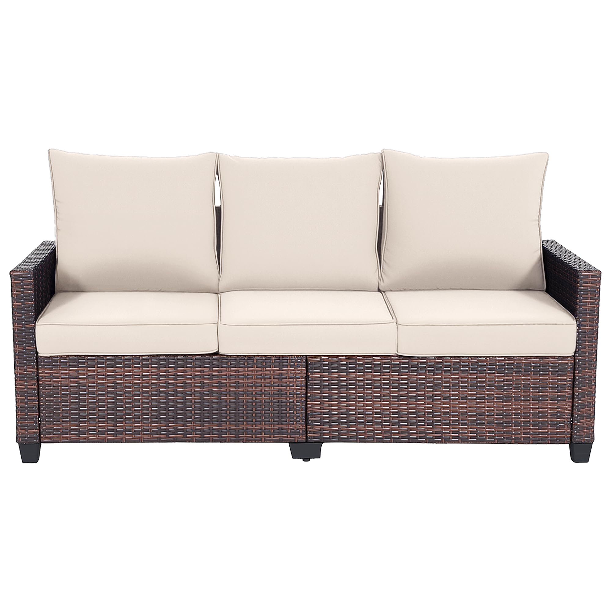 Rattan Wicker Outdoor Patio Garden Sofa