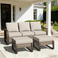 Wicker Rattan Outdoor Patio Furniture Set