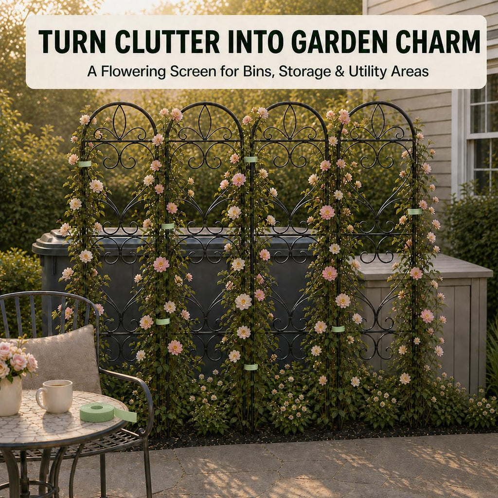 Metal Outdoor Climbing Plant Garden Trellis