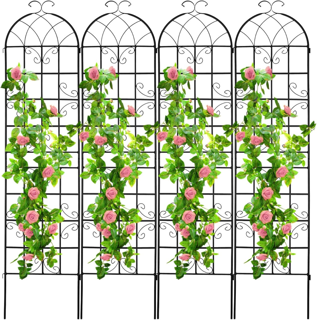 Large Metal Outdoor Climbing Plant Trellis