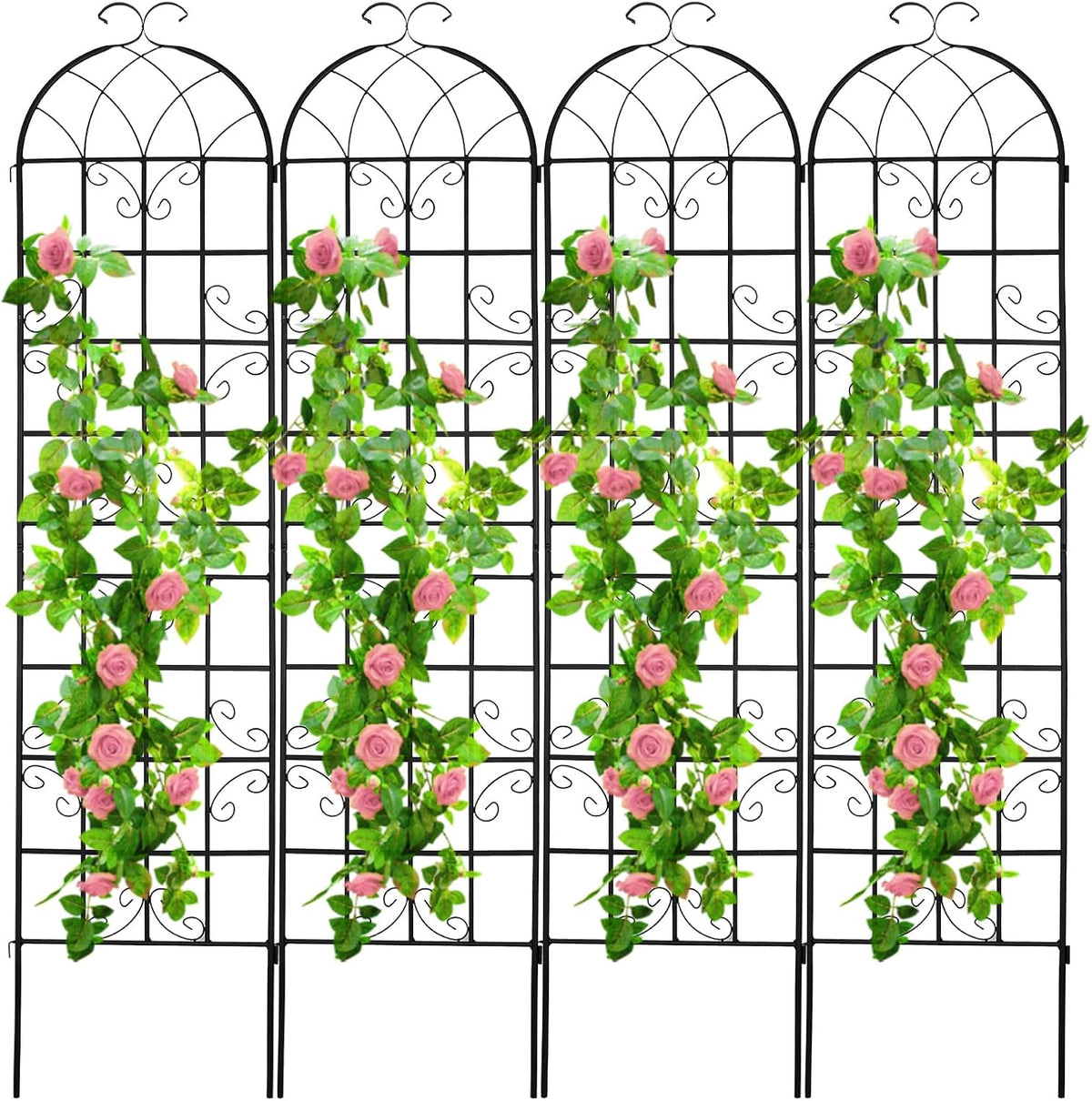 Large Metal Outdoor Climbing Plant Trellis