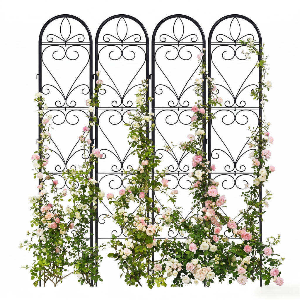 Metal Outdoor Climbing Plant Garden Trellis