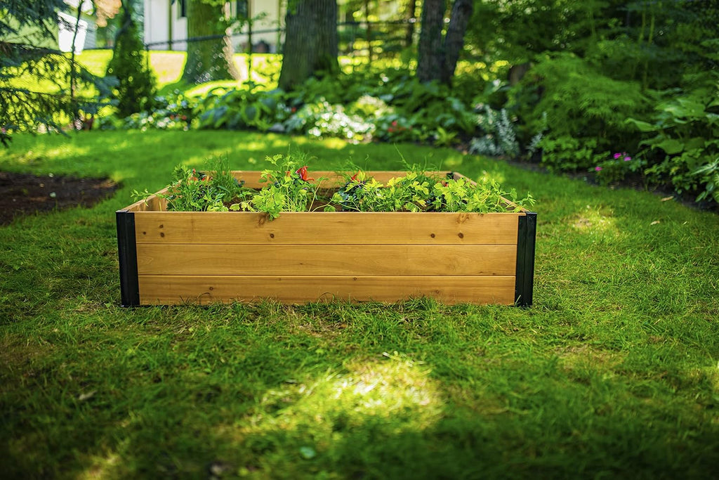 Modular Cedar Outdoor Raised Garden Bed